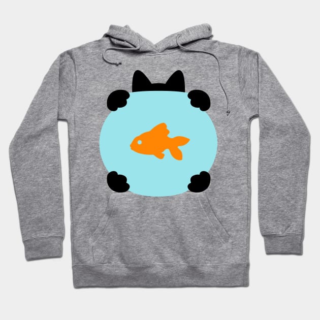 Fishbowl and a Cat Hoodie by XOOXOO